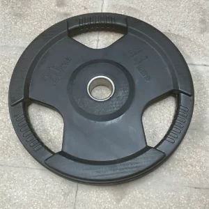 Rubber plated 50mm Halterschijf 20kg